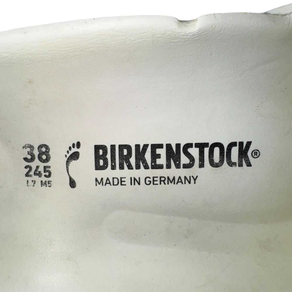 Birkenstock Women's White EVA Madrid Size 38 - Picture 7 of 8